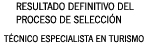 Resultado Definitivo del Proceso de Selección