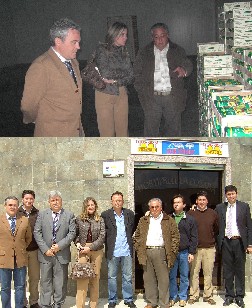 La Delegada de Agricultura, Mar Giménez, visita las instalaciones de Hortifruit la Posada S.L.