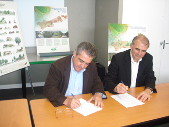 Firmado acuerdo con GDR francés para la preservación de los paisajes agrarios tradicionales