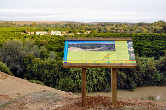 El GDR Medio Guadalquivir señaliza los paisajes de huerta tradicional