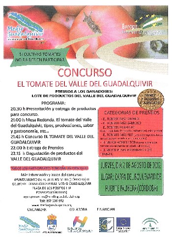 CONCURSO TOMATES DEL VALLE DEL GUADALQUIVIR