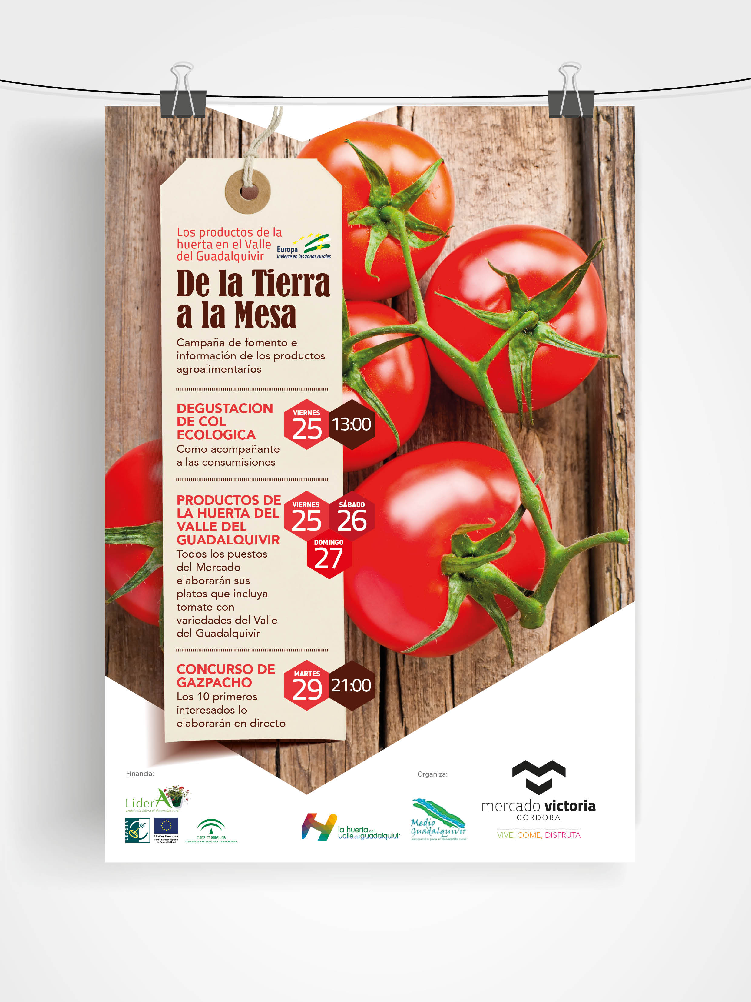 Campaña de Fomento e Información de productos hortícolas del Valle del Guadalquivir